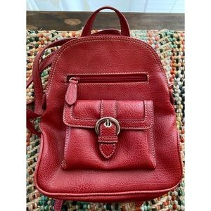 Nine West Red Backpack